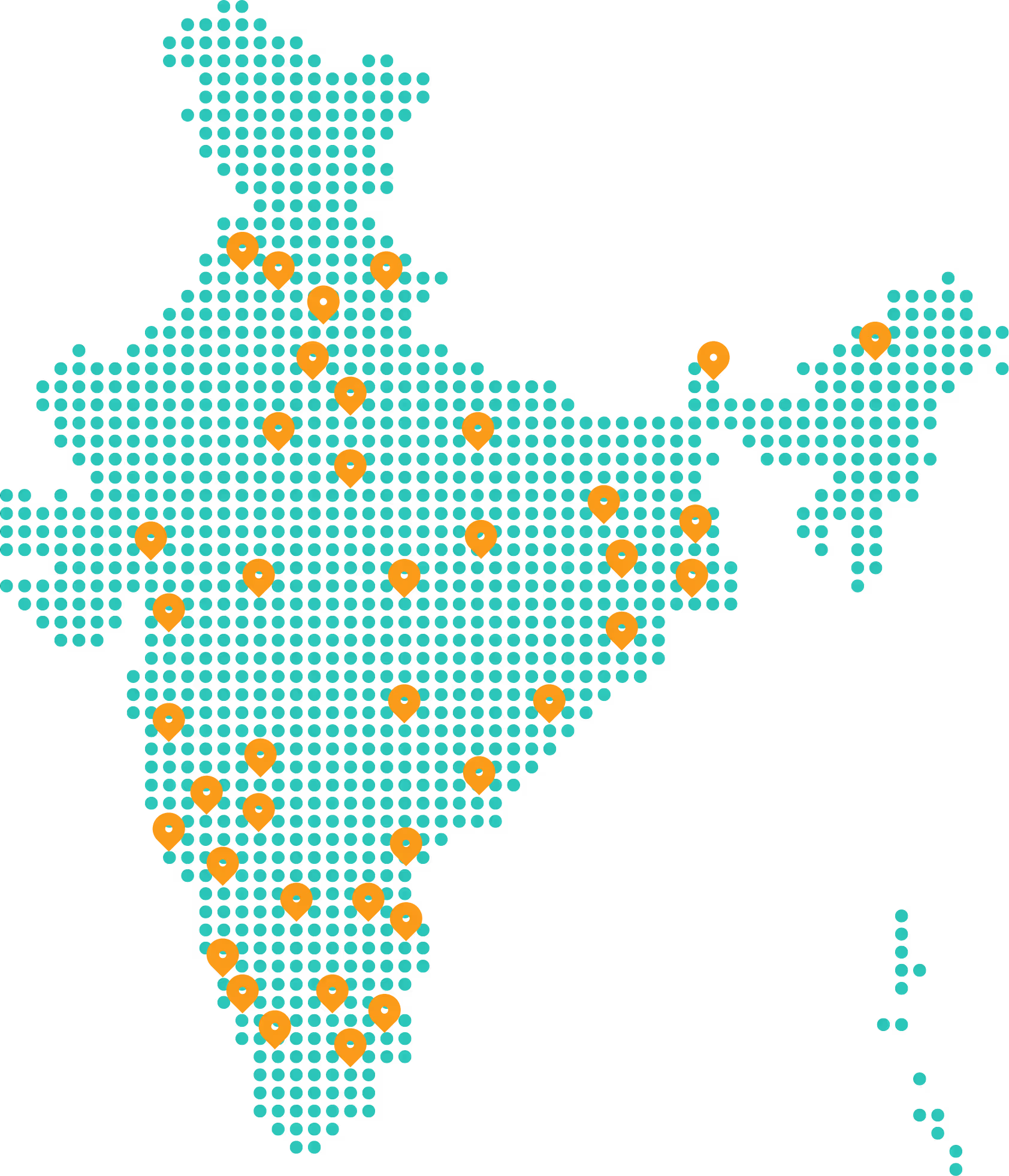 Operational Cities in India